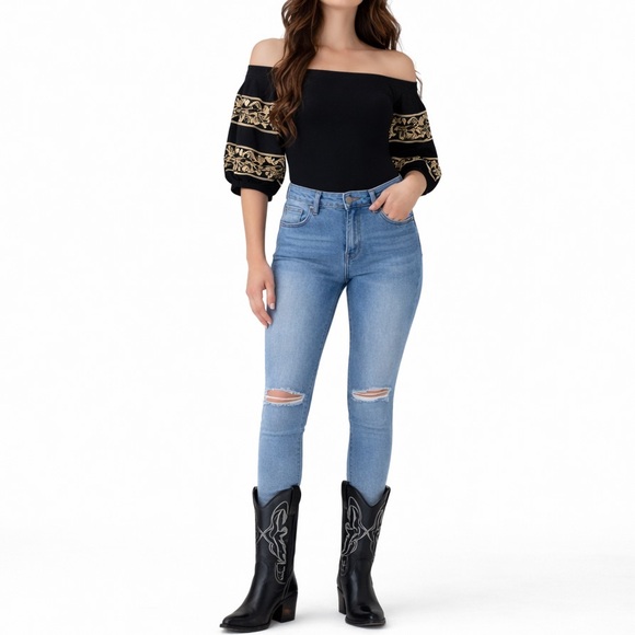 Levi’s 311 Shaping Skinny Jeans Mid Rise Light Wash Butt Lift Festival Cowgirl - Picture 3 of 12